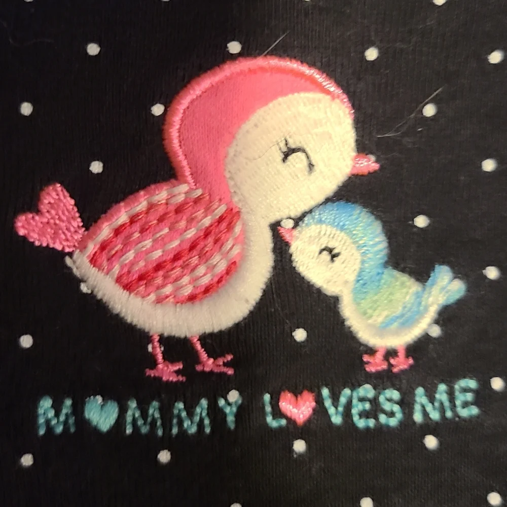 Carter's Just One You And Child‎ Of Mine Onesies Set Of Two Sz 0-3 Mos